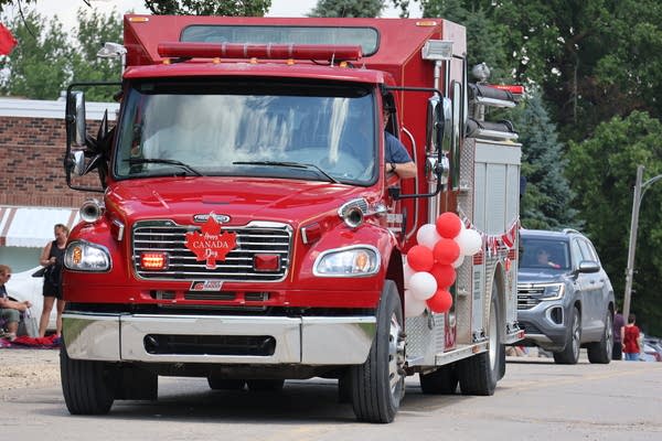A fire truck
