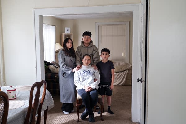 The Flores family home in Minneapolis