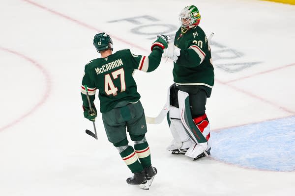 Golden Knights Wild Hockey