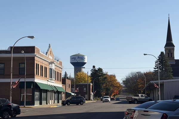 A small town streetscape