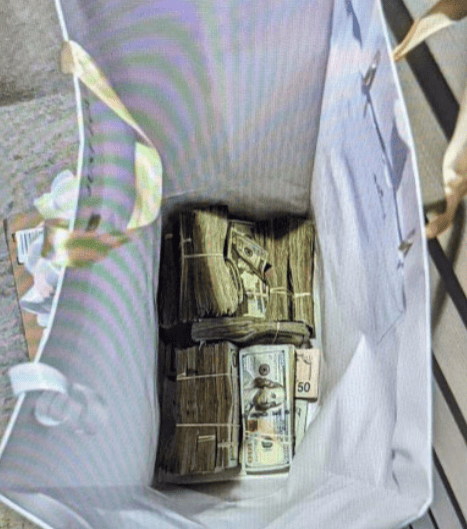 Money in a bag