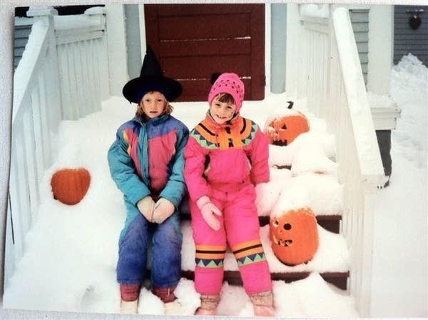 Getting ready to go trick-or-treating